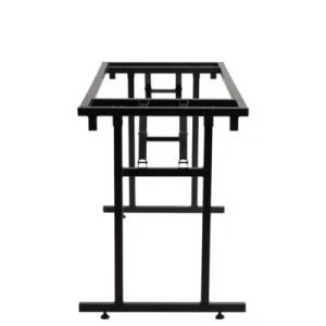 MASA PENTRU CATERING/CONFERINTE 180X90 CM, STEJAR LANCELOT/NEGRU, DIN PAL LAMINAT SI OTEL, ARTIM GROUP SELECTION - Img 5