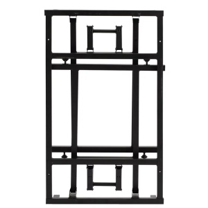 MASA PENTRU CATERING/CONFERINTE 190X100 CM, STEJAR LANCELOT/NEGRU, DIN PAL LAMINAT SI OTEL, ARTIM GROUP SELECTION - Img 5