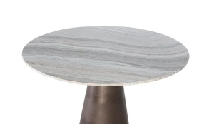 MASA ROTUNDA LIVING ELEGANTA, ARTIM 1845, DIN MARMURA SI METAL, ARTIM GROUP SELECTION - Img 3