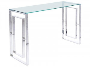 MASUTA CAFEA ALLURE C, METAL CROMAT, STICLA SECURIZATA, DESIGN EXCLUSIV SIGNAL