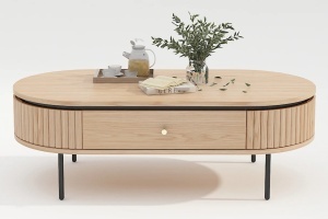 MASUTA DE CAFEA, ATELIER 120CM, DIN LEMN DE MANGO SI METAL, ASPECT NATUR, ARTIM GROUP SELECTION - Img 7