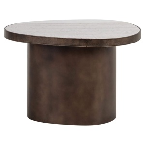 MASUTA DE CAFEA BILOXI, 214334, CONFECTIONATA DIN MDF, MARMURA ITALIANA, OTEL INOXIDABIL SI METAL, MARO SI BEJ, STIL MODERN - Img 2