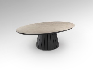 MASUTA DE CAFEA KORIA 130CM, REALIZATA DIN MDF, FINISAJ TRAVERTIN, STIL MODERN