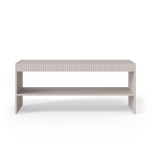 MASUTA DE CAFEA PAXOS LAW-1, 120X50 CM, CASMIR, DIN MDF FURNIRUIT, PAL LAMINAT SI METAL, STIL MODERN - Img 3