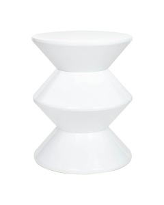 MASUTA DE CAFEA TURN, ALBA, CONFECTIONATA DIN POLIPROPILENA, STIL MODERN