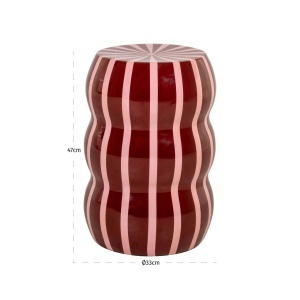 MASUTA DE CAFEA YALOU, 214041, ROSIE, CONFECTIONATA DIN METAL, STIL MODERN - Img 4