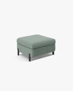 MODUL CANAPEA/COLTAR EXTENSIBIL GLORIA, VERDE MENTA, 76X92 CM, TAPITAT CU TAPITERIE DIN TEXTIL STRUCTURT BJORN, MICADONI