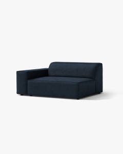 MODUL CANAPEA/COLTAR JODIE, 122X99 CM, ALBASTRU INCHIS, PE STANGA, TAPITAT CU TAPITERIE DIN TEXTIL STRUCTURAT LIBERTY, MICADONI - Img 2
