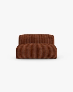 MODUL CANAPEA/COLTAR MARTINA, 90X132 CM, CARAMIZIU, TAPITAT CU TAPITERIE DIN TEXTIL CORDOI TILIA, MICADONI
