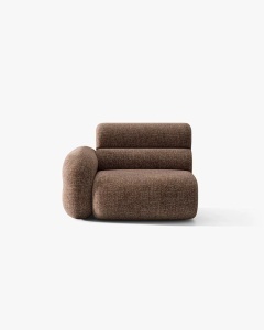 MODUL CANAPEA/COLTAR NEO, PE STANGA, MARO, 110X100 CM, TAPITAT CU TAPITERIE DIN TEXTIL CHENILLE SILENCIO, MICADONI