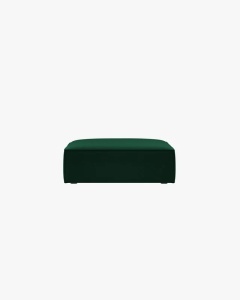 MODUL CANAPEA KAELLE, 80X100 CM, VERDE SMARALD, CU TAPITERIE DIN TEXTIL CATIFEA BLUVEL, MICADONI - Img 2