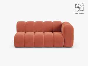 MODUL CANAPEA LUPIN, PE DREAPTA, 173 CM, CORAI, CU TAPITERIE DIN TEXTIL CATIFEA VENUS, MICADONI