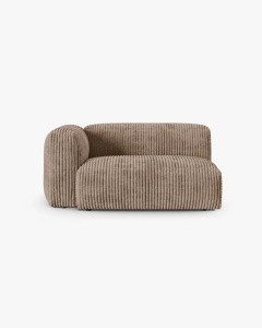 MODUL COLTAR/CANAPEA MARTINA, 120X160 CM, PE STANGA, ADANCIME SCAUN 90 CM, GHINDA, TAPITAT CU TAPITERIE DIN TEXTIL CORDOI TILIA, MICADONI