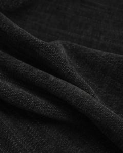 MODUL COTIERA CANAPEA/COLTAR MARTINA, 160X106 CM, PE STANGA, NEGRU, TAPITAT CU TAPITERIE DIN TEXTIL STRUCTURAT BOSTON, MICADONI - Img 5