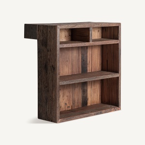 MODUL PENTRU PULT DE BAR LANDSHUT 37328, MARO, CONFECTIONAT DIN LEMN RECICLAT, STIL MODERN - Img 3