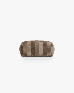 MODUL POUF CANAPEA/COLTAR MARTINA, 103X73 CM, GHINDA, TAPITAT CU TAPITERIE DIN TEXTIL CORDOI TILIA, MICADONI