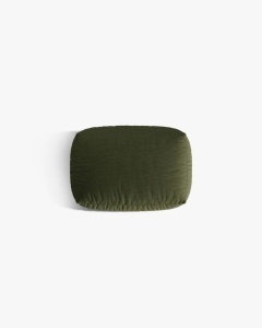 MODUL POUF CANAPEA/COLTAR MARTINA, 103X73 CM, VERDE, TAPITAT CU TAPITERIE DIN TEXTIL STRUCTURAT BOSTON, MICADONI - Img 3