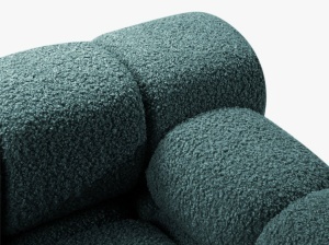 MODUL SEZLONG COLTAR BELLIS, PE STANGA, BENZINA, CU TAPITERIE DIN TETIL BOUCLE ROLF, MICADONI - Img 4