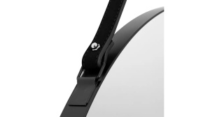 OGLINDA BAIE REA LOFT CFZL-MR060, 60CM, NEGRU, DIN STICLA SI METAL, CALITATE SUPERIOARA - Img 2