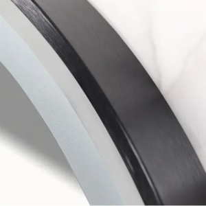 OGLINDA PENTRU BAIE, CU LED 100cm MMJ NEAGRA, CALITATE SUPERIOARA - Img 5