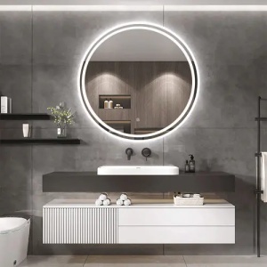 OGLINDA PENTRU BAIE, CU LED 80cm BAS P11242, CALITATE SUPERIOARA - Img 6