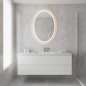 OGLINDA PENTRU BAIE, CU LED, MARCO 50X70 CM, CALITATE SUPERIOARA - Img 4