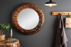 OGLINDA STONE MOSAIC 38743 CUPRU DESIGN MODERN UNICAT - Img 1