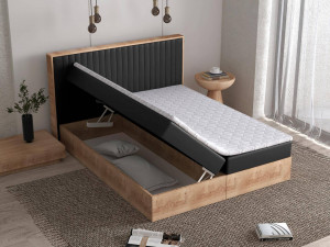 PAT BOXSPRING, PERU, IN DIVERSE NUANTE, MATERIAL DE CALITATE, DIVERSE DIMENSIUNI - Img 6