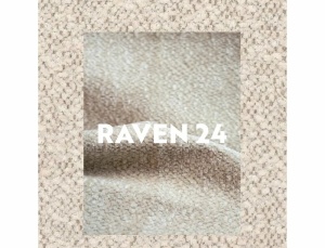 PAT DIVAN STIL EMMA, CU SOMIERA RABATABILA, 90X200 CM, BEJ RAVEN 24, TAPITERIE DIN TEXTIL RAVEN, STIL MODERN - Img 4