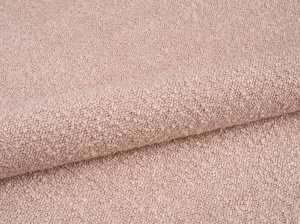 PAT TAPITAT AVELINE, 140X200, ROZ PUDRAT, CU TAPITERIE DIN TEXTIL BOUCLE BALOO, MICADONI - Img 4