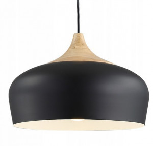 PENDUL BARI APP183-1CP, 29x35 cm, NEGRU, DIN ALUMINIU, STIL MODERN, TU - Img 1