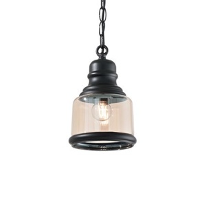PENDUL DESIGN VINTAGE - INDUSTRIAL NEGRU HANSEL SP1 SQUARE