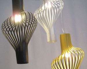 PENDUL GEOMETRIC BLACK APP484-1CP, 28X53.5 cm, NEGRU SI MARO, DIN METAL, STIL MODERN, TU - Img 8