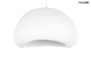 PENDUL NEST 60 ALB, CONFECTIONAT DIN RASINA, STIL MODERN - Img 1