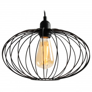 PENDUL PARMA GY180402, 17x30,5x85 cm, NEGRU, DIN OTEL SI METAL DE INALTA CALITATE, STIL MODERN, TU - Img 2