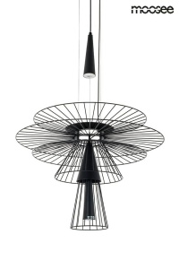 PENDUL SESTO NEGRU, CONFECTIONAT DIN METAL, STIL MODERN