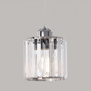 PENDUL SILVER APP508-1CP, 14X90, CROM, DIN METAL CROMAT SI STICLA, STIL MODERN, TU - Img 3