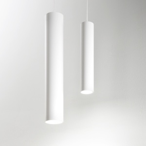 PENDUL TUBE SP D6, ALB, DIN ALUMINIU, STIL MODERN - Img 2