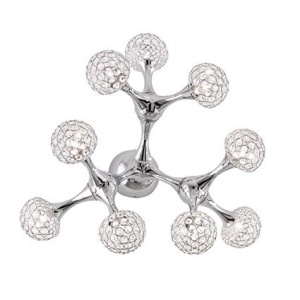 Plafoniera MODERNA CRISTAL NODI PL9