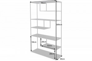 RAFT ORGANIZATOR 180CM, METAL, DESIGN INDUSTRIAL, ARTIM GROUP SELECTION - Img 6