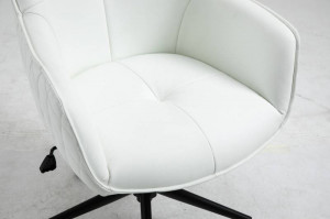 SCAUN BIROU AJUSTABIL, EUPHORIA, DIN METAL SI PIELE ECO, ARTIM GROUP SELECTION - Img 5