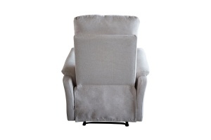 SCAUN CINEMA, HOLLYWOOD, REGLABIL ELECTRIC, REALIZAT DIN MATERIAL TEXTIL DE CULOARE BEJ, INVICTA INTERIOR - Img 8