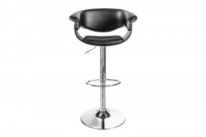 SCAUN DE BAR MODERN 39041 NEGRU/ARGINTIU STIL MODERN - Img 2