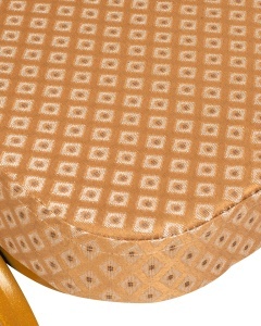 SCAUN DE EVENIMENTE HERA BEJ/AURIU, CONFECTIONAT DIN TEXTIL SI METAL, STIL MODERN - Img 5