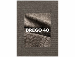SCAUN DINING BREGO CAPPUCCINO 40/NEGRU MAT, TAPITERIE DIN TEXTIL SI PICIOARE DIN METAL, STIL MODERN - Img 4