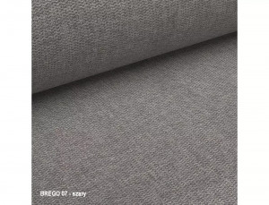 SCAUN DINING CHIC, GRI 07/NEGRU MAT, TAPITERIE DIN STOFA BREGO SI PICIOARE DIN METAL, STIL MODERN - Img 2