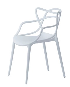 SCAUN DINING/GRADINA, ALB, DIN POLIPROPILENA, ARTIM GROUP SELECTION - Img 4