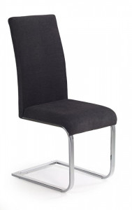 SCAUN DINING K110 GRAPHITE/CROM STIL MODERN HALMAR - Img 2