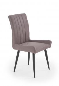 SCAUN DINING K367 GRI/NEGRU STIL MODERN HALMAR