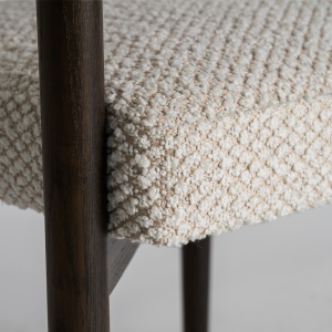 SCAUN DINING NEUFFEN, DIN LEMN DE FRASIN SI TEXTIL GRI, DESIGN CONTEMPORAN, VICAL HOME - Img 6
